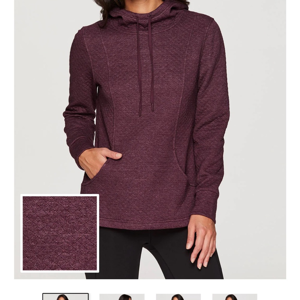 Avalanche Purple Long Sleeve Relaxed Sweatshirt